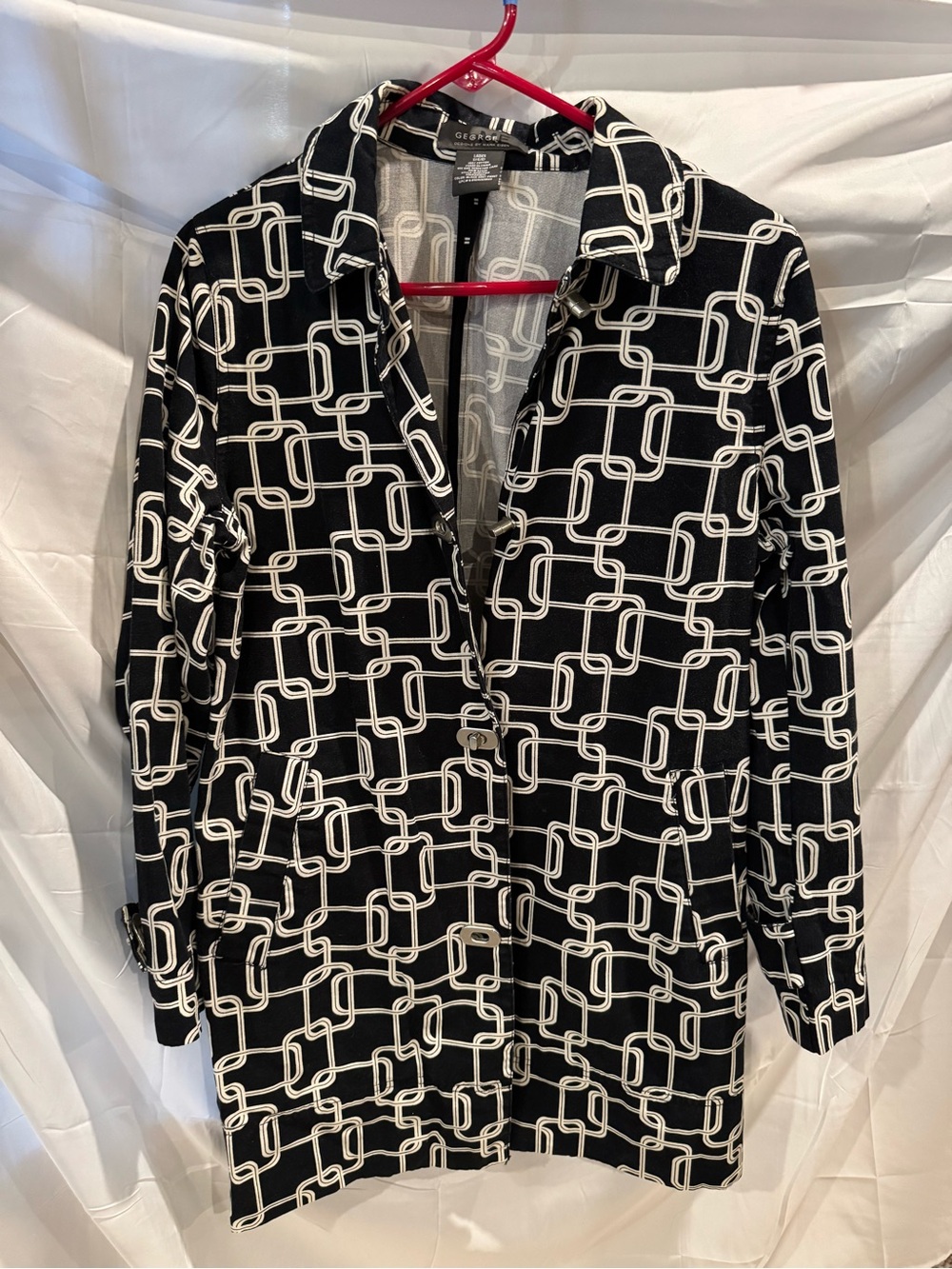 George ME Designs by Mark Eisen blazer coat